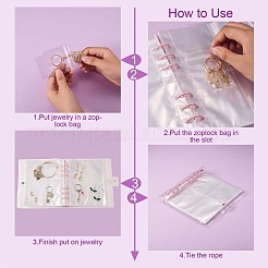 Transparent Jewelry Storage Book&nbsp;JX192A