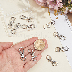 10Pcs Alloy Swivel Lobster Claw Clasps&nbsp;FIND-HY0005-47P