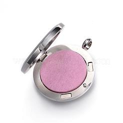 316 Surgical Stainless Steel Diffuser Locket Pendants&nbsp;STAS-H342-89P