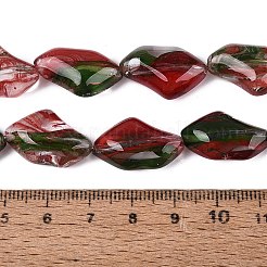 Handmade Lampwork Beads Strands&nbsp;LA-N046-02G