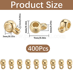 400Pcs CCB Plastic Tube Bails&nbsp;CCB-SC0001-28KC