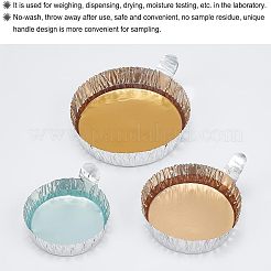90Pcs 3 Style Aluminum Foil Weighing Dish&nbsp;AJEW-OC0002-56