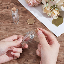2Pcs 2 Styles Glass Tube Wishing Bottle&nbsp;AJEW-PH01666