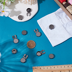 5 Pairs Brass Cufflinks&nbsp;BUTT-FG0001-56B