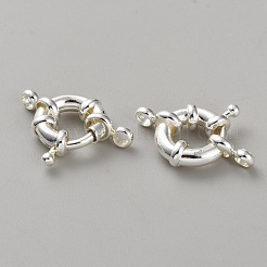 Brass Spring Ring Clasps&nbsp;KK-WH20010-003B-S
