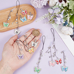 Plastic Mobile Straps & Mobile Dustproof Plugs & Pendant Decorations Kits&nbsp;HJEW-OC00043