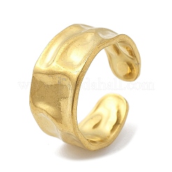 304 Stainless Steel Cuff Rings&nbsp;RJEW-M019-39G