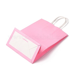 Rectangle Kraft Paper Gift Tote Bags&nbsp;CARB-XCP0001-04
