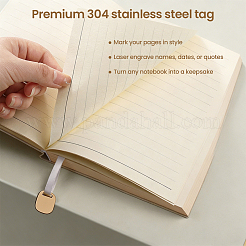 30Pcs 304 Stainless Steel Pendants&nbsp;STAS-CP0001-10G