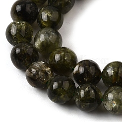 Natural Lepidolite Beads Strands&nbsp;G-F799-B01-8mm