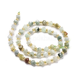 Natural Myanmar Jade Beads Strands&nbsp;G-P463-19
