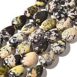 Natural Yellow Turquoise(Jasper) Beads Strands&nbsp;G-I377-A14