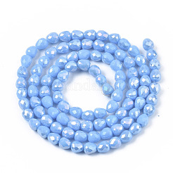 Opaque Glass Beads Strands&nbsp;EGLA-T008-16C