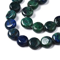Natural Chrysocolla and Lapis Lazuli Beads Strands&nbsp;G-N330-032B-01