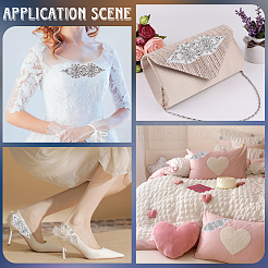 2Pcs Rhinstone Appliques&nbsp;DIY-CY0002-63