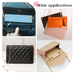 5Pcs 5 Colors Felt Purse Organizer Insert&nbsp;AJEW-WR0001-53