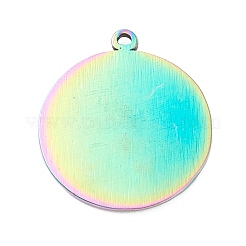 PVD Vacuum Plating 304 Stainless Steel Pendant Rhinestone Cabochons&nbsp;STAS-P288-14M