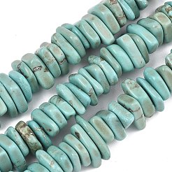 Natural Howlite Beads Strands&nbsp;G-A302-A01-03