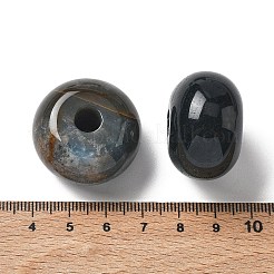 Natural Indian Agate Large Hole Beads&nbsp;GG-CBA02C4-08D