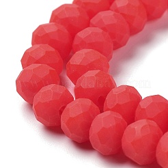 Glass Beads Strands&nbsp;EGLA-A034-P8mm-MD03