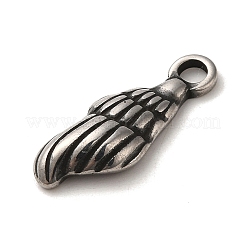 304 Stainless Steel Pendants&nbsp;STAS-L022-255AS