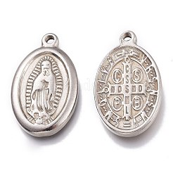 Non-Tarnish 201 Stainless Steel Pendants&nbsp;STAS-Z019-03P