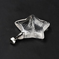 Natural Quartz Crystal Pendants&nbsp;G-I319-04P-06