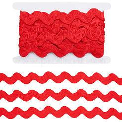 5Yards Polyester Wavy Fringe Trim Ribbon&nbsp;OCOR-GF0005-89E
