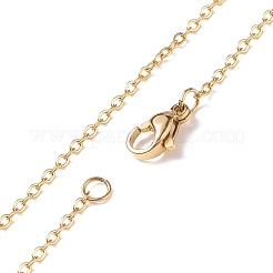 Natural Gemstone Cage Pendant Necklace with 304 Stainless Steel Cable Chains for Women&nbsp;NJEW-JN03905-02