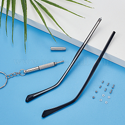 Alloy Eyeglass Leg Accessories&nbsp;FIND-GA0007-35A