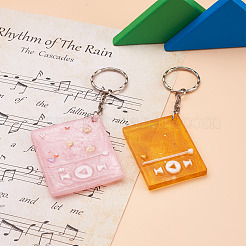 40Pcs Rectangle with MP3 Player DIY Silicone Molds&nbsp;DIY-BG0001-15