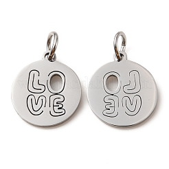 Non-Tarnish 304 Stainless Steel Charms&nbsp;LS-STAS-D050-07P-12