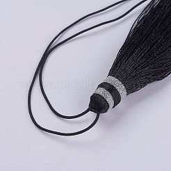 Nylon Thread Tassel Big Pendant Decorations&nbsp;NWIR-K019-A22