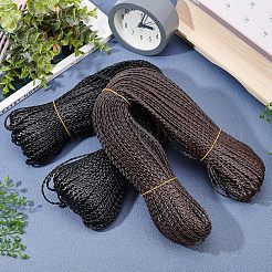 Braided Imitation Leather Cords&nbsp;OHAR-WH0016-27B