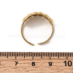 304 Stainless Steel Cuff Open Rings&nbsp;STAS-H259-05G