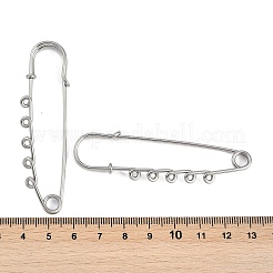 304 Stainless Steel Safety Pins Brooch Findings&nbsp;STAS-K252-05C-P