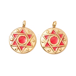 PVD Vacuum Plating 304 Stainless Steel Enamel Pendants&nbsp;STAS-G255-14G