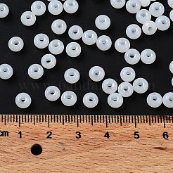 Imitation Jade 3/0 Glass Seed Beads&nbsp;SEED-Z001-A-A01