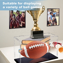 Transparent Plastic Minifigures Display Case&nbsp;ODIS-WH0043-144A