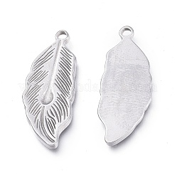 Tarnish Resistant 304 Stainless Steel Pendants&nbsp;STAS-K207-34P