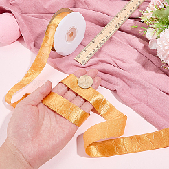 1 Roll Imitation Leather Polyester Ribbon&nbsp;DIY-CL0001-53B