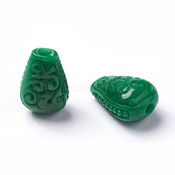 Natural Myanmar Jade/Burmese Jade Beads&nbsp;G-L495-10