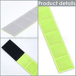 6Pcs PVC Reflective Bands Wristbands for Cycling Running&nbsp;AJEW-GF0013-33B