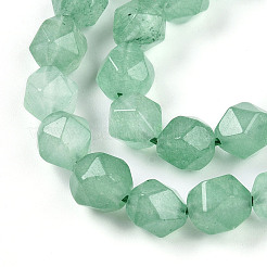 Dyed Natural White Jade Beads Strands&nbsp;G-T139-8mm-46I