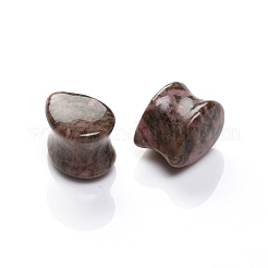 Natural Rhodonite Ear Flesh Tunnel&nbsp;G-F677-21