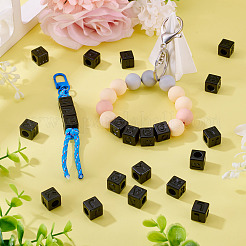 150Pcs Opaque Acrylic European Beads&nbsp;SACR-TA0001-59A