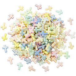 300Pcs Opaque Acrylic Beads&nbsp;SACR-SC0001-60