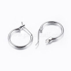 Brass Hoop Earrings&nbsp;X-KK-E720-01P