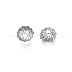 Non-Tarnish 304 Stainless Steel Bead Caps&nbsp;STAS-S057-50A-P