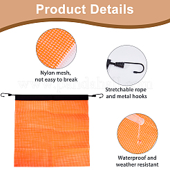 PVC Mesh Warning Flags&nbsp;AJEW-WH0596-685